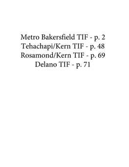 Transportation Impact Fees in Kern