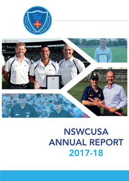 Nswcusa Annual Report 2017-18 Notice of Meeting