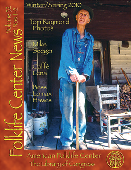 Folklife Center News Volume 32, #1&2