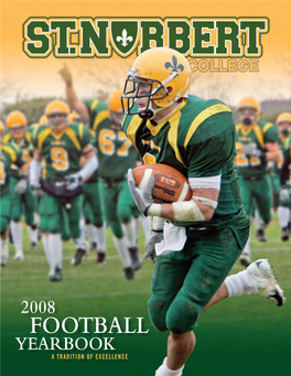 2008 Football Yearbook a Tradition of Excellence