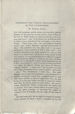 The Cairngorm Club Journal 063, 1925