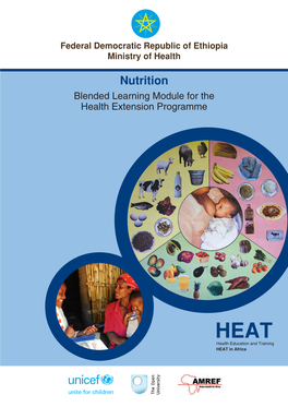 Nutrition Blended Learning Module for the Health Extension Programme