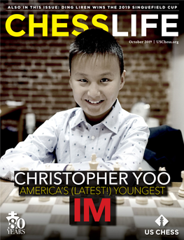 CHRISTOPHER YOO AMERICA’S (LATEST!) YOUNGEST IM the United States’ Largest Chess Specialty Retailer