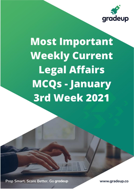 Weekly Current Legal Affairs Jan