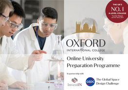 OIC University Preparation Brochure