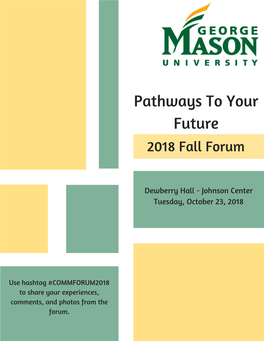 Fall Forum Program