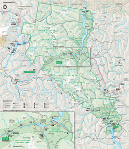North Cascades Highway Detail NORTH CASCADES NATIONAL