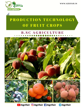 Production-Technology-Of-Fruit-Crops