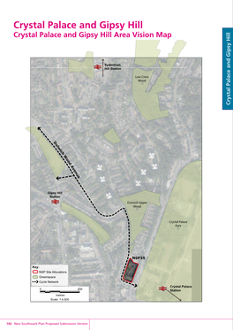 Crystal Palace and Gipsy Hill Crystal Palace and Gipsy Hill Area Vision Map