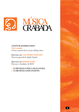 Música Grabada