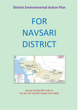 Waste Management: District Environmental Action Plan for NAVSARI DISTRICT