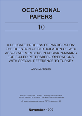 Occasional Papers 10