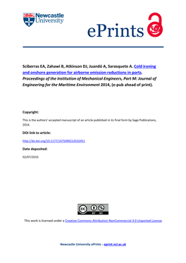 Cold Ironing and Onshore Generation for Airborne Emission Reductions in Ports