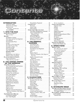 Table of Contents, Introduction, Operations, and Index