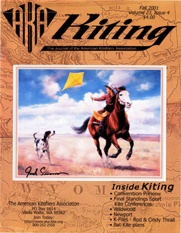 Kiting Fall 2001 Volume23, Issue 4