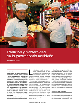 Tradición Y Modernidad En La Gastronomía Navideña