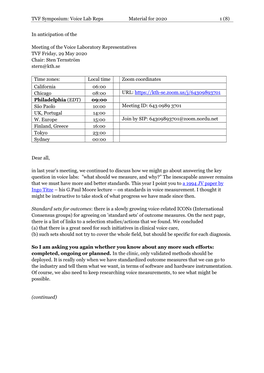 TVF Voice Lab Reps 2020 Materials