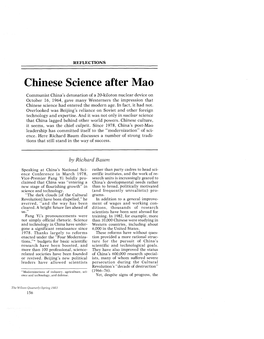 Hinese Science After