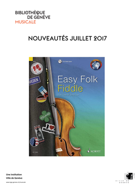 Liste Pour PDF Juillet 2017