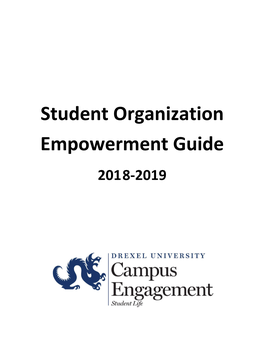 Student Organization Empowerment Guide