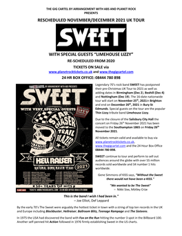 Sweet-Uk-Tour-2021-P