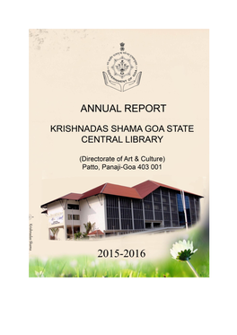 Krishnadas Shama Goa State Central Library