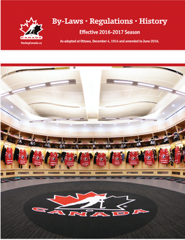 Hockey Canada Articles and Bylaws