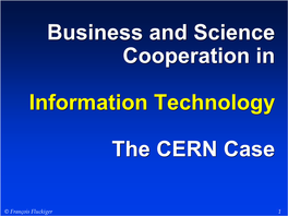 CERN Openlab in the LCG, EDG Context