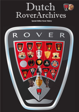 Roverarchives Special Edition Rover History