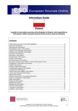 Information Guide Poland