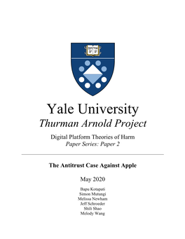 Paper 2 the Antitrust Case Against Apple May 2020