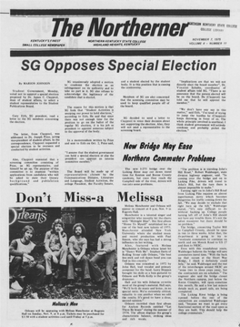 SG Opposes Special Election