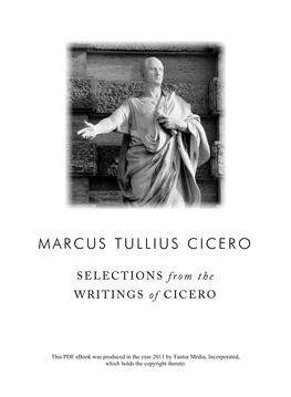 Marcus Tullius Cicero