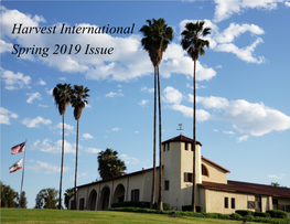 Harvest International Spring 2019 Issue