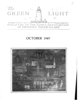 OCTOBER 1987 T H E GREEN LIGHT