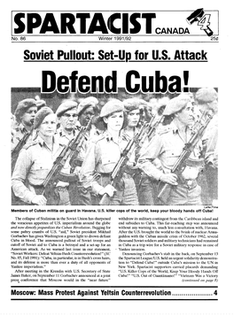 Soviet Pullout: Set-Up- for U.S. Attack