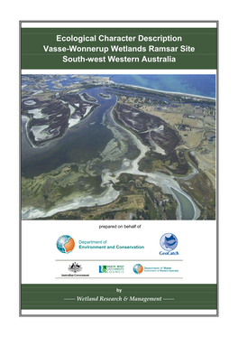 Ecological Character Description Vasse-Wonnerup Wetlands Ramsar Site South-West Western Australia
