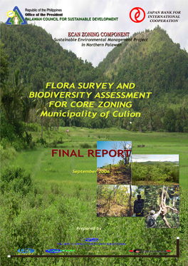 Flora Survey and Biodiversity Assessment for Core Zoning Municipality of Culion