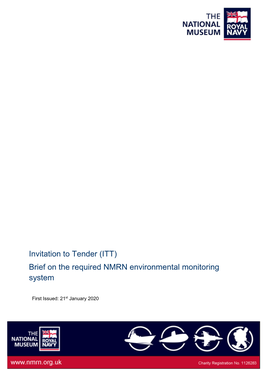 (ITT) Brief on the Required NMRN Environmental Monitoring System