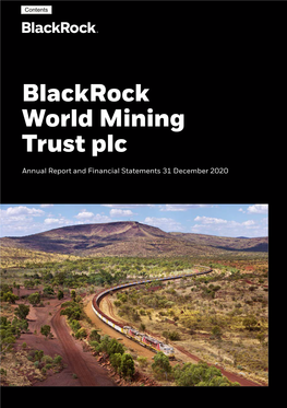 Blackrock World Mining Trust Plc