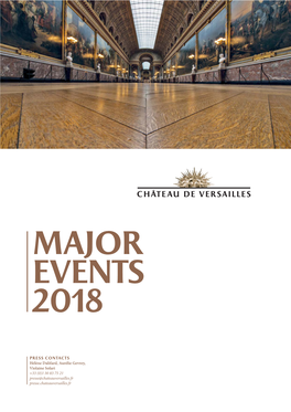 Major Events 2018