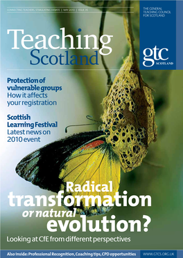 Radical Transformation Or Natural Evolution? Looking at Cfe from Different Perspectives