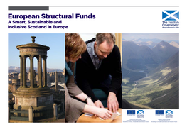 European Structural Funds a Smart, Sustainable and Inclusive Scotland in Europe