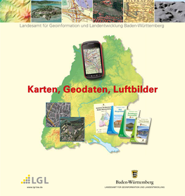 Karten, Geodaten, Luftbilder