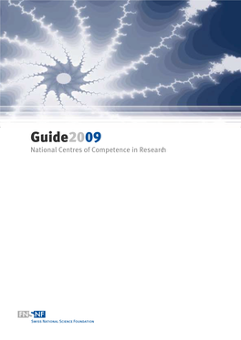 Guide2009 National Centres of Competence in Research