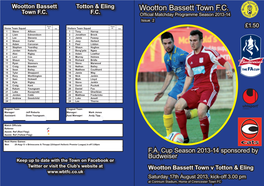 Wootton Bassett Town F.C. Town F.C
