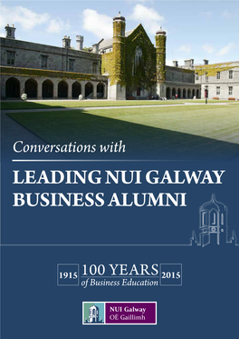 Leading Nui Galway Business Alumni