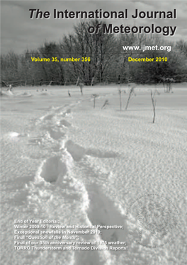 The International Journal of Meteorology