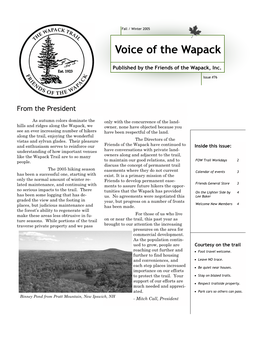 Fall 2005 Newsletter