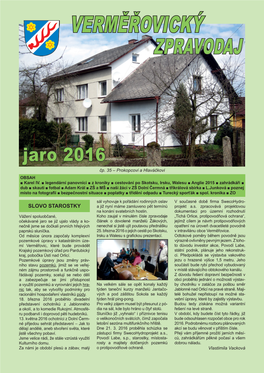 Zpravodaj Jaro 2016